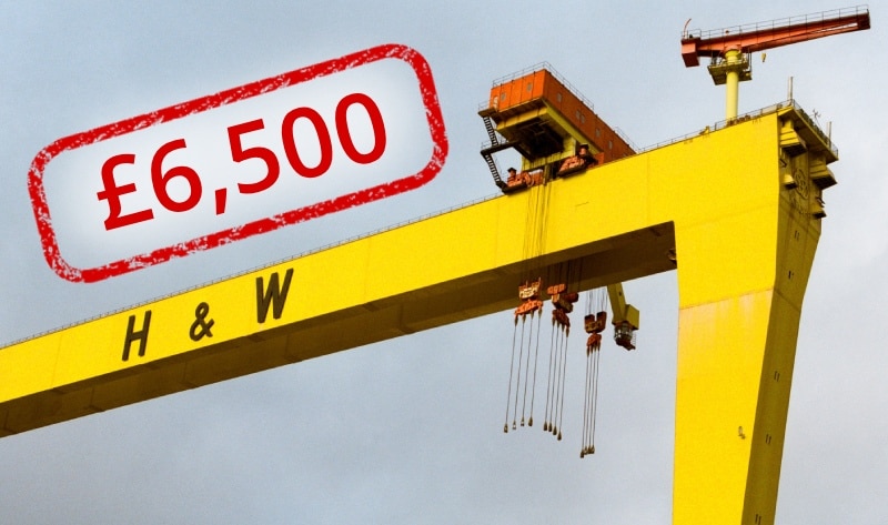 Harland & Wolff Hearing Loss Claim Settles for £6,500 Belfast Solicitors