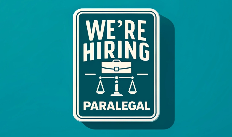 we are hiring Paralegal - Hearing Loss Department