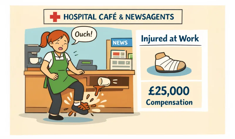 work accident belfast hospital burn accident