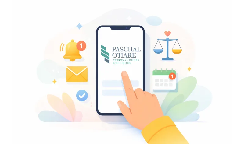 Paschal O’Hare Solicitors App Puts You in Control